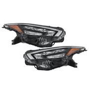 DURAFORCE Right+Left Headlight Assy For 2020-2021 Nissan Versa S SR SV Full LED