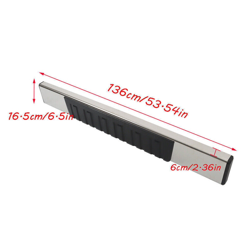 DURAFORCE Cab 6" Running Boards Side Step Nerf Bar For 2007-2018 Silverado Regular