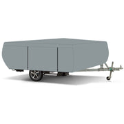 DURAFORCE 8-10 FT Trailers Waterproof RV Trailer Cover For Folding Pop Up Camper