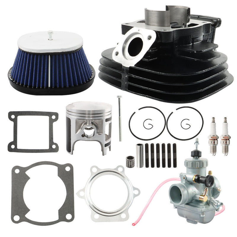 DURAFORCE For 1988-2006 Yamaha Blaster 200 YFS200 Cylinder Carburetor Engine Rebuild Kit