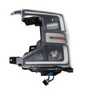 DURAFORCE Driver LED Headlight For 2020-2022 Ford F250 F350 SuperDuty Black Trim