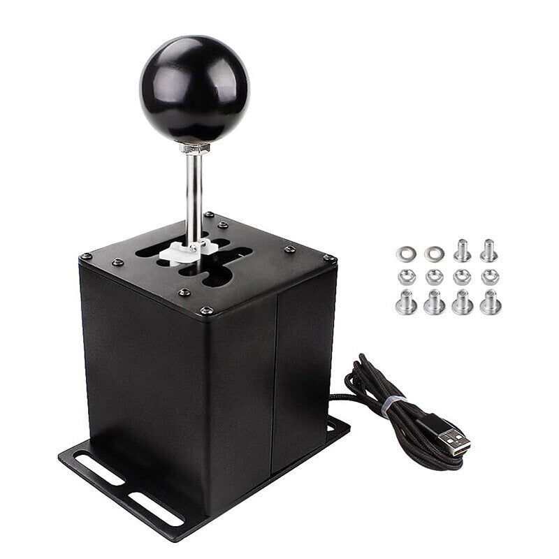 DURAFORCE PC USB H Gear Shifter 6+R Game Fit For Logitech G29 G27 G25 G920 T300RS/GT
