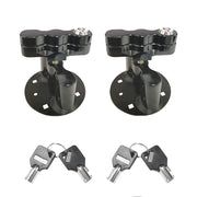 DURAFORCE 2PCS Pack Mount Lock with Keys for RotopaX LOX-PM Fuel Pack / Storage Box