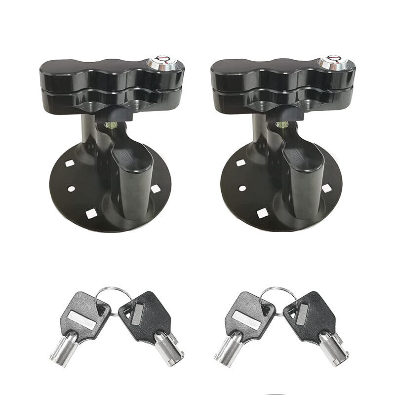 DURAFORCE 2PCS Pack Mount Lock with Keys for RotopaX LOX-PM Fuel Pack / Storage Box