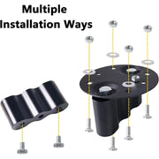 DURAFORCE 2PCS Pack Mount Lock with Keys for RotopaX LOX-PM Fuel Pack / Storage Box