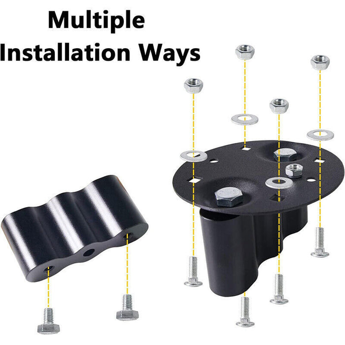 DURAFORCE 2PCS Pack Mount Lock with Keys for RotopaX LOX-PM Fuel Pack / Storage Box