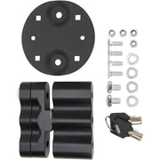 DURAFORCE 2PCS Pack Mount Lock with Keys for RotopaX LOX-PM Fuel Pack / Storage Box