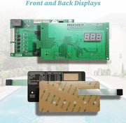 DURAFORCE For Pentair Master Temp 400 42002-0007S Control Board Kit w/ 472610Z Switch Pad