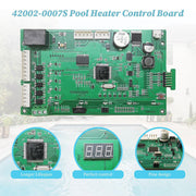 DURAFORCE For Pentair Master Temp 400 42002-0007S Control Board Kit w/ 472610Z Switch Pad