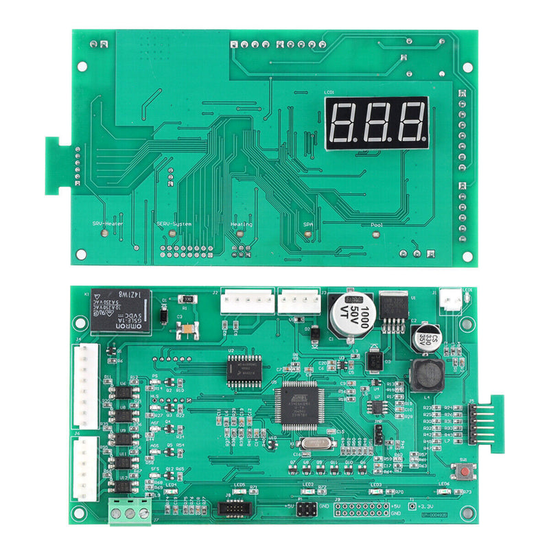 DURAFORCE For Pentair Master Temp 400 42002-0007S Control Board Kit w/ 472610Z Switch Pad