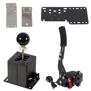 DURAFORCE PC USB Simulator Shifter 64 Bit 6+R Handbrake For G29 G27 G25 G920 T300RS/GT US