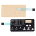 DURAFORCE For Pentair MasterTemp NA/LP Control Board Kit w/ 472610Z Switch Pad 42002-0007S