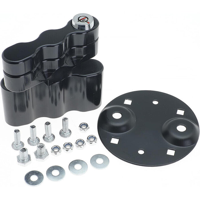 DURAFORCE RX-LOX-PM Pack Mount Lock with Keys Locking Pack Mount for RotopaX LOX Fuel Pack