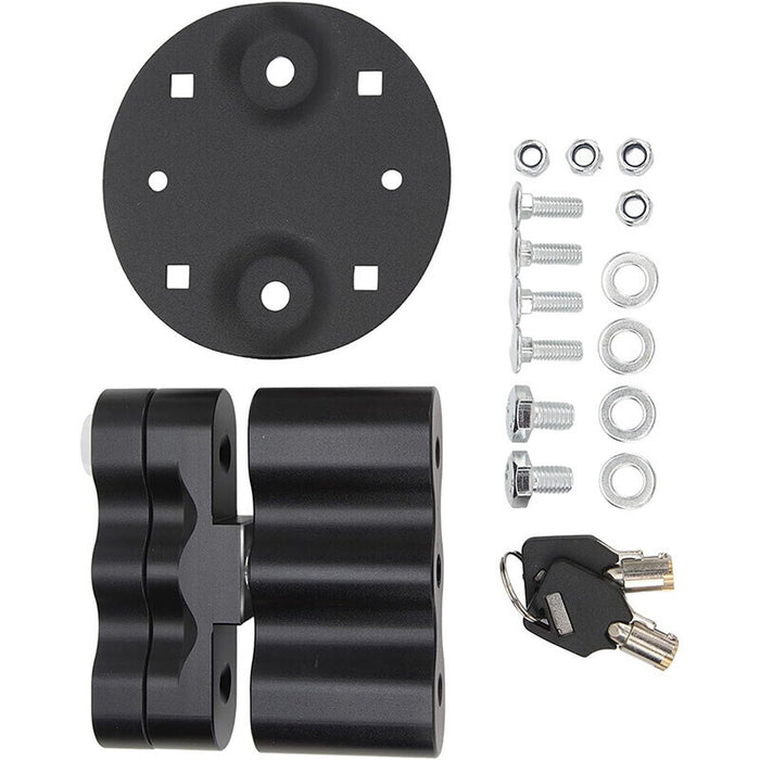 DURAFORCE RX-LOX-PM Pack Mount Lock with Keys Locking Pack Mount for RotopaX LOX Fuel Pack