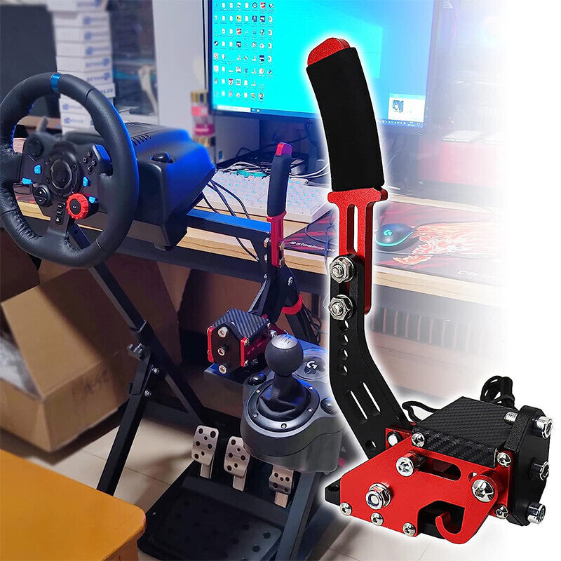 DURAFORCE 64 Bit USB PC Handbrake SIM Fit for Racing Games G25/27/29 T500 T300 G923 G920