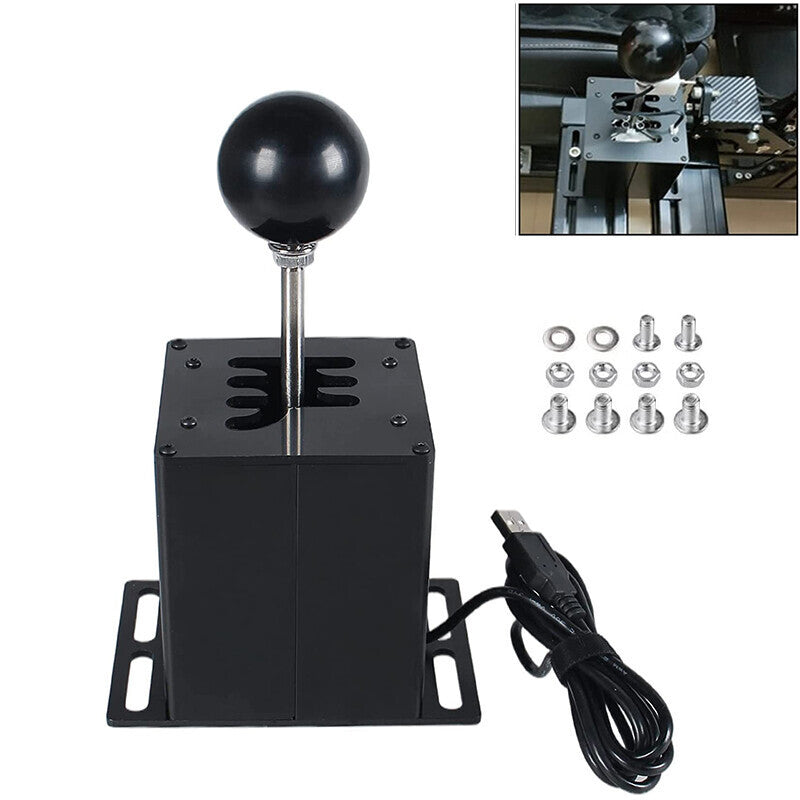 DURAFORCE PC USB H Gear Shifter Sim Racing Game For Logitech G29 G27 G25 G920 T300RS/GT