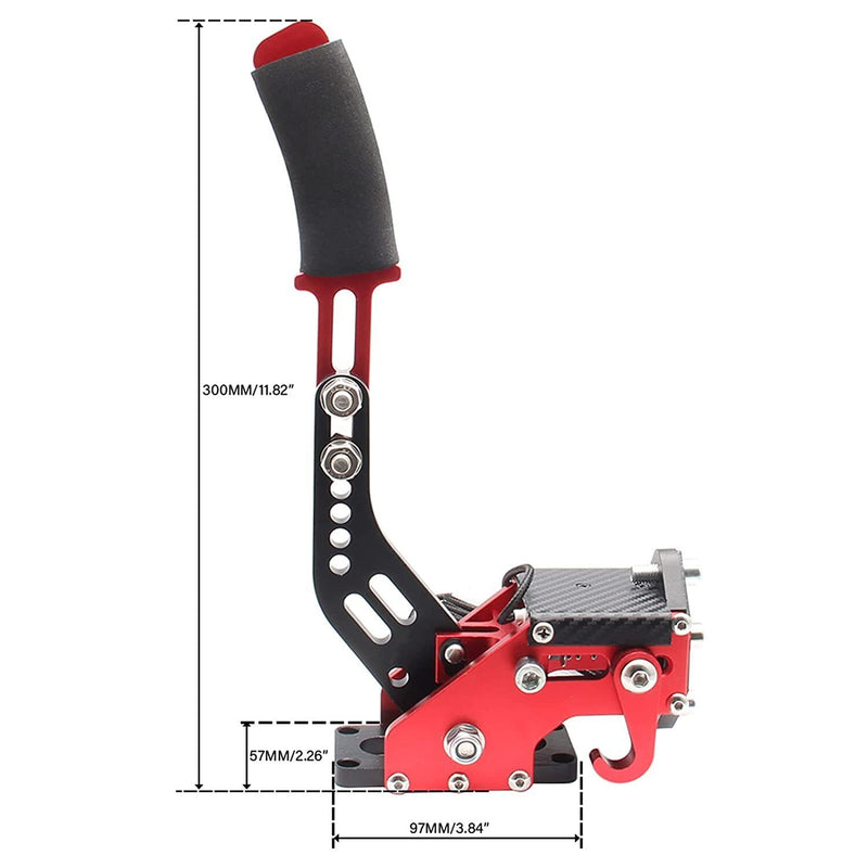 DURAFORCE For Racing Games G27/G29 T500 FANATECOSW DIRT RALLY 64Bit PC USB Handbrake SIM R