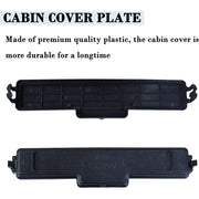 DURAFORCE Cabin Air Filter and Filter Access Door for Dodge Ram 1500 2500 3500 Replacement