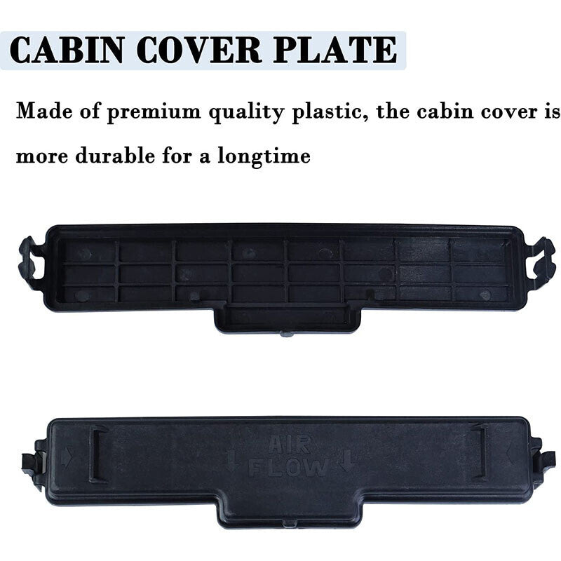 DURAFORCE Cabin Air Filter and Filter Access Door for Dodge Ram 1500 2500 3500 Replacement
