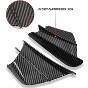 DURAFORCE Motorcycle Aerodynamic Fixed Wind Wing Kit Spoiler Fits For Yamaha R15 R25 R3 R6