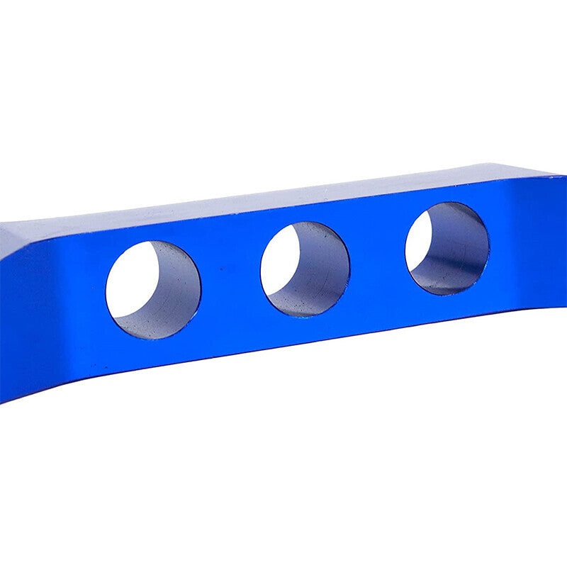 DURAFORCE Billet Aluminum Battery Tie Down Bracket Bar 220-190MM With 10 inch J bolts