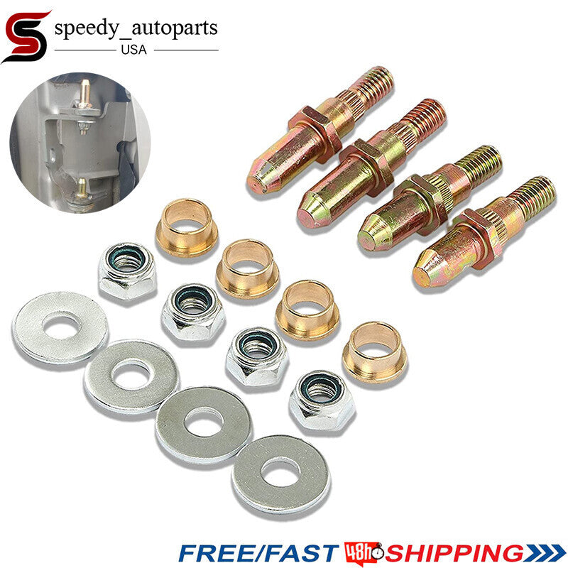 DURAFORCE Front Door Hinge Roller Pin and Bushing Repair Kit For Chevy GMC 1999-2007 38453