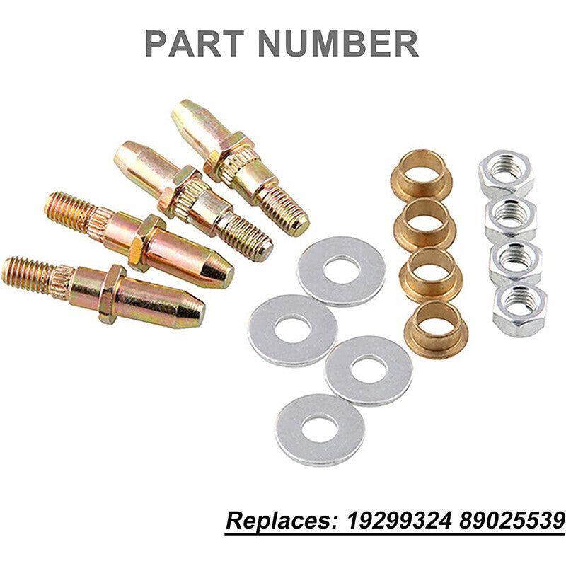 DURAFORCE Front Door Hinge Roller Pin and Bushing Repair Kit For Chevy GMC 1999-2007 38453