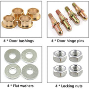DURAFORCE Front Door Hinge Roller Pin and Bushing Repair Kit For Chevy GMC 1999-2007 38453