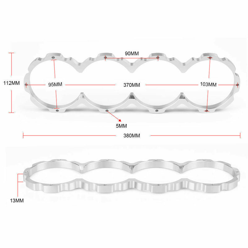 DURAFORCE Aluminum Engine Block Guard for Honda Acura Civic B18A B16A B18C B16 B18B B18