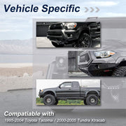 DURAFORCE Aluminum Rear Window Latch Hinge Pivots For 1995-2004 Toyo-ta Tacoma 2000-2006 T