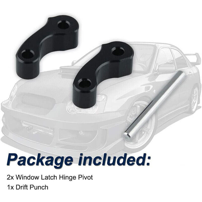 DURAFORCE Aluminum Rear Window Latch Hinge Pivots For 1995-2004 Toyo-ta Tacoma 2000-2006 T