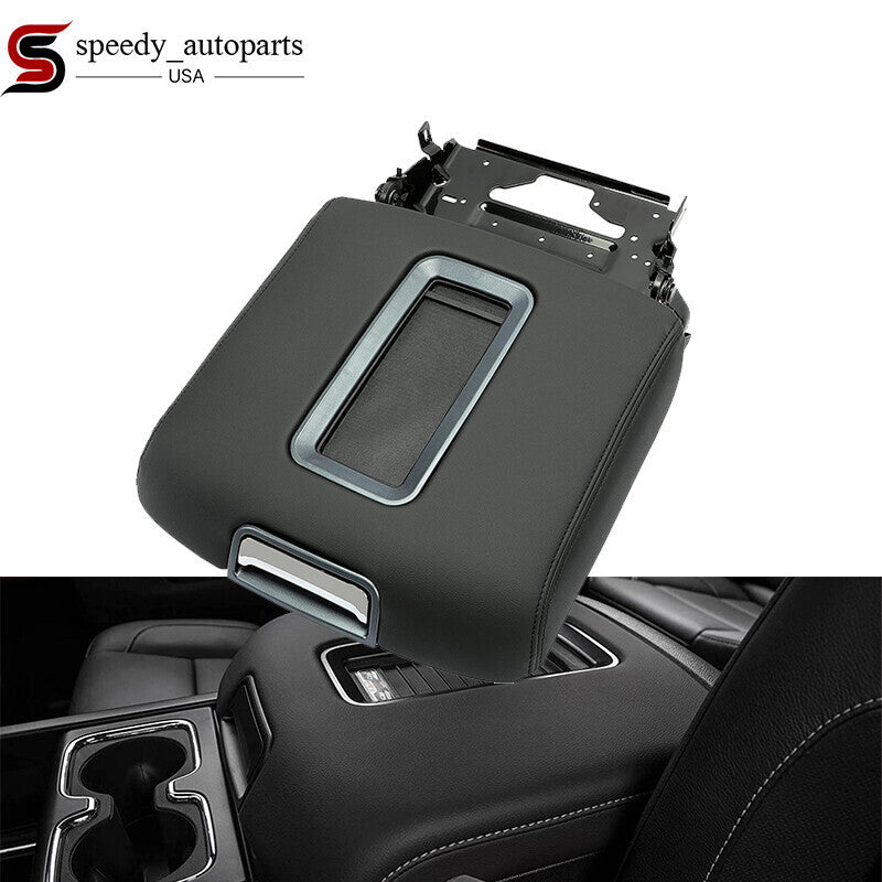 DURAFORCE Center Console Armrest Lid For 2014-2019 Chevrolet Silverado GMC 1500 2500 3500