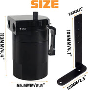 DURAFORCE For Ford F150 5.0L 2.7EB 3.5EB 11-22 Expedition EcoBoost 18-22 Oil Catch Can