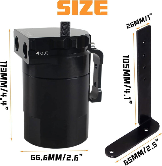 DURAFORCE For Ford F150 5.0L 2.7EB 3.5EB 11-22 Expedition EcoBoost 18-22 Oil Catch Can