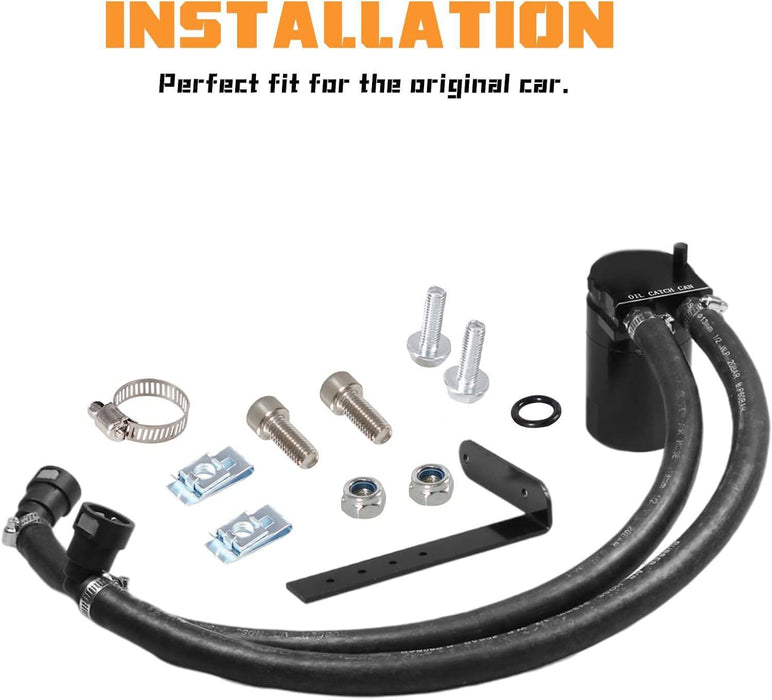 DURAFORCE For Ford F150 5.0L 2.7EB 3.5EB 11-22 Expedition EcoBoost 18-22 Oil Catch Can