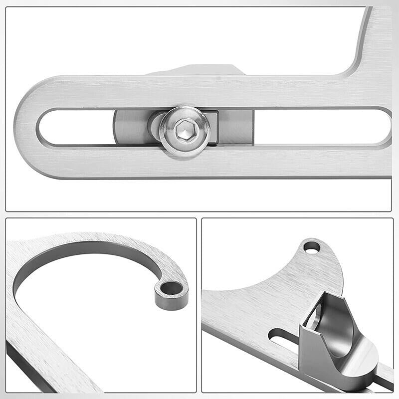 DURAFORCE Aluminum Throttle Cable Carb Bracket For Holley 4150 4160 Carb 350 400 SBC