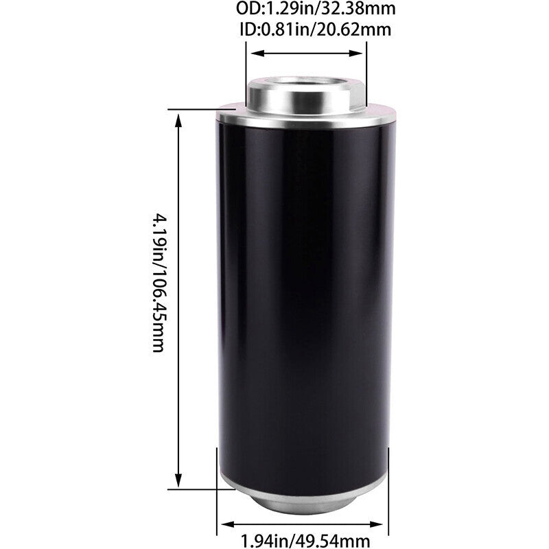 DURAFORCE AN6 AN8 AN10 Stainless Steel Inline Fuel Filter High FLOW Cleanable Fitting New