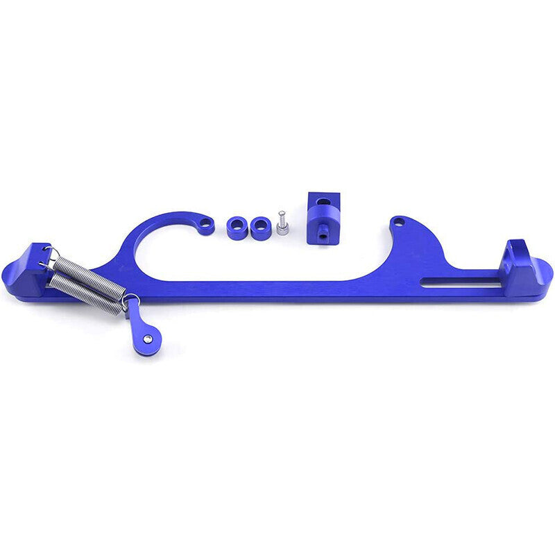 DURAFORCE Aluminum Throttle Cable Carburetor Bracket For 4150 4160 Series Carb 307 350