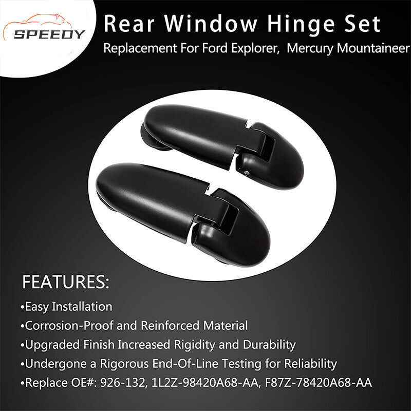 DURAFORCE 926-132 Left Right Tailgate Glass Hing For Explorer Mercury Mountainee 1998-2002