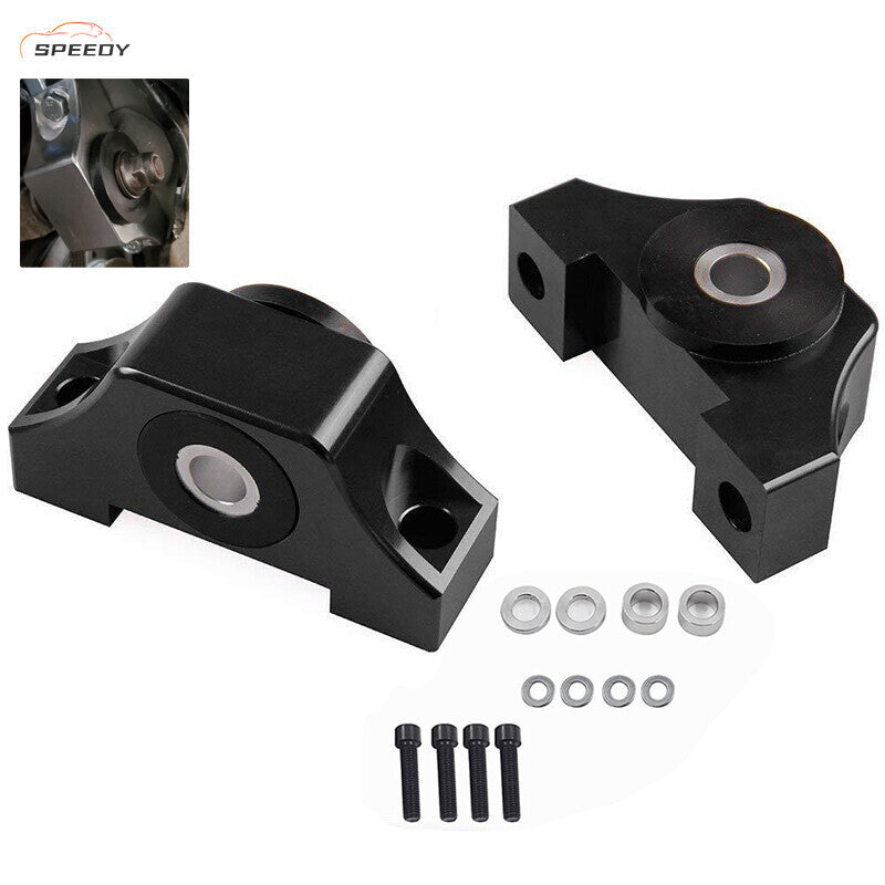 DURAFORCE Billet Engine Motor Torque Mount Kit for Honda Civic EG EK B16 D15 B/D Series