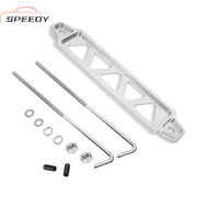 DURAFORCE Universal Aluminum Car Battery Tie Down Mount Bracket Brace Bar with Bolts 10"