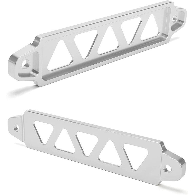 DURAFORCE Universal Aluminum Car Battery Tie Down Mount Bracket Brace Bar with Bolts 10"