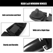 DURAFORCE Rear Window Hinge Set Liftgate Glass Hinge 926-132 for 1998-2002 Ford Explorer