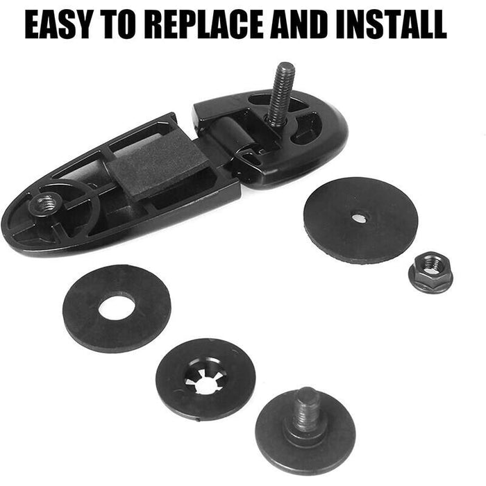 DURAFORCE Rear Window Hinge Set Liftgate Glass Hinge 926-132 for 1998-2002 Ford Explorer