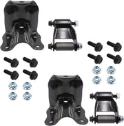 DURAFORCE Rear Leaf Spring Hanger Bracket and Shackle Kit for Ford Ranger 722-001 722-010