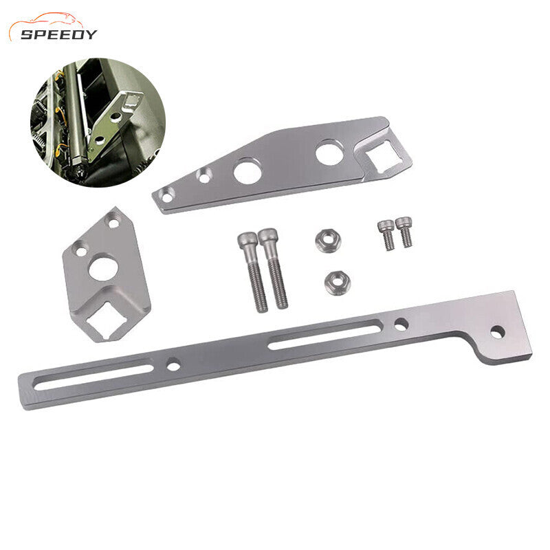 DURAFORCE LS1 Throttle Cable Bracket Aluminum For 102mm Sheet Metal Intake Manifold
