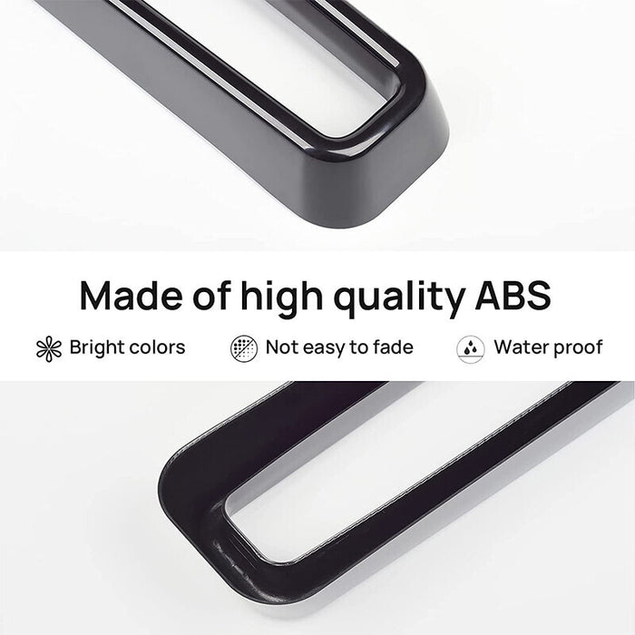 DURAFORCE 2x Front Grille Inserts Guards Cover Trim Accessories for Dodge Challenger 2015+