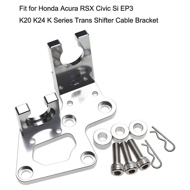 DURAFORCE Transmission Shifter Cable Bracket Base Fit for Acura RSX K Series Swap K20 K24