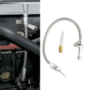 DURAFORCE For Chevy GM 700 R4 Flexible Transmission Dipstick Firewall Mount + Filler Tube