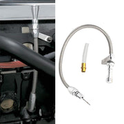 DURAFORCE Flexible Stainless Transmission Dipstick for Chevy GM 700R4 R4 Tranny SBC BBC